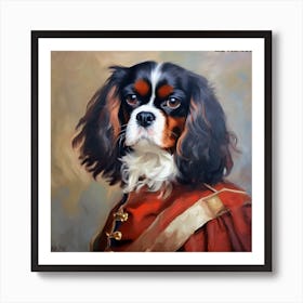 Handsome Cavalier Art Print