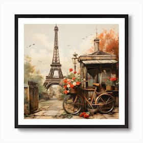 Old Paris By Csaba Fikker 33 Art Print