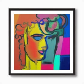 Portrait Of A Woman Art Print