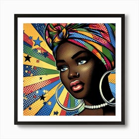 Oyinlola Pop African Woman Art Print