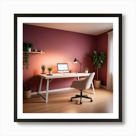 Home Office 25 Art Print