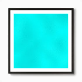 Aqua Glass Art Print