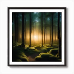 Mystical Forest Retreat 28 Art Print