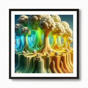 3d Digital Art Art Print