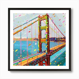 Golden Gate Bridge 10 Art Print