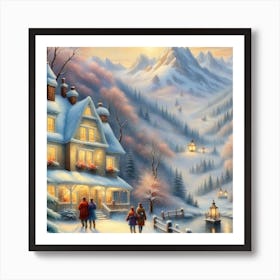 Winter Majesty Art Print