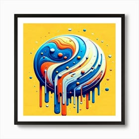 Abstract Painting 41 Poster