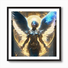 Angel Of The Aether Art Print