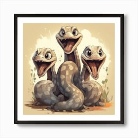 Three Snakes 1 Affiche