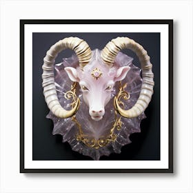 Ram'S Head Art Print