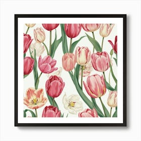 Tulips Art Print