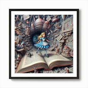 Alice In Wonderland 26 Art Print