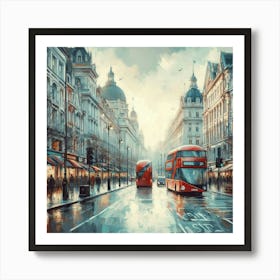 Streets Of London 4 Art Print