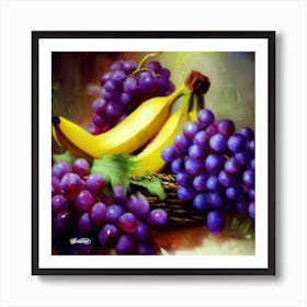 Banana Gigapixel Hq Scale 6 00x Gigapixel Hq Scale 4 00x Art Print