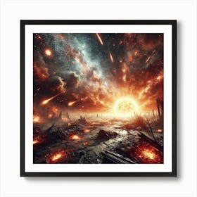 Solar Fallout Converted Art Print