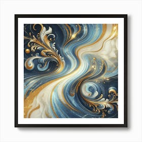 Abstract Painting 4 Art Print