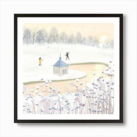 Winter Scene Art Print