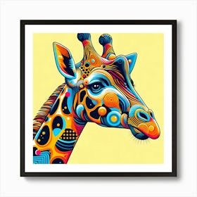 Giraffe 3 Art Print