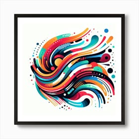 Abstract Illustration 2 Art Print