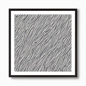 Wavy Lines 2 Art Print