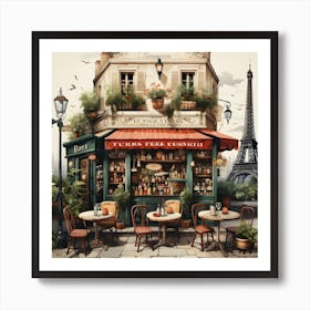 Old Paris By Csaba Fikker 4 Art Print