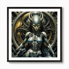 Alien Queen 1 Art Print