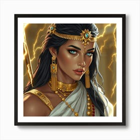 Egyptian Goddess 38 Art Print