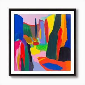 Abstract Travel Collection Germany 2 Art Print