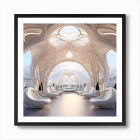 Futuristic Architecture Art Print