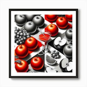 Red Apples 2 Art Print