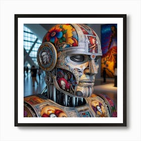 Robot Art Print