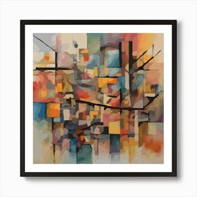 Linear Geometrica - #5 Art Print