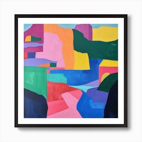Modern Abstract Collection 101 Art Print