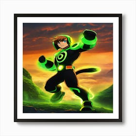 Green Lantern Art Print