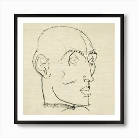 Portrait Of A Man (1914), Egon Schiele Art Print