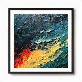 Brushstroke Bliss Art Print