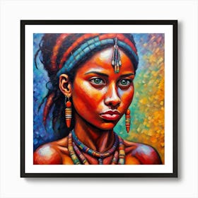 African Woman Art Print