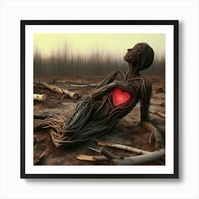 Heart Of The Forest 4 Art Print