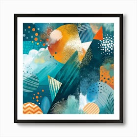 Abstract Painting 254 Art Print