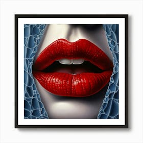 Lips Of Love Art Print