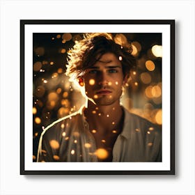 Light Bokeh Art Print