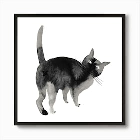 Kitty Art Print