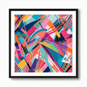 Abstract Pattern 1 Art Print