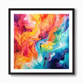 Abstract Painting 30 Art Print