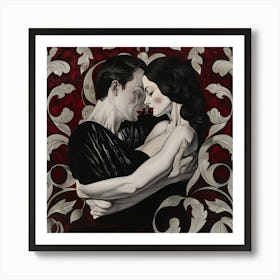 Creatai 24830 Bodies In Love In The Style Of Film Noir Domest 62835c25 085b 4f58 B63e D53e39ed938b 2 Art Print