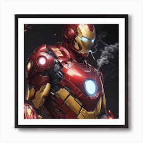 Iron Man 1 Art Print