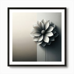 Flower Wall Art Art Print