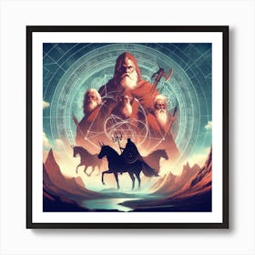 Shaman Art Print