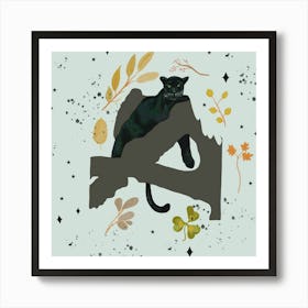 Black Panther Art Print