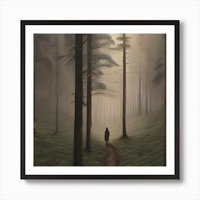 Walk In The Woods Art Print